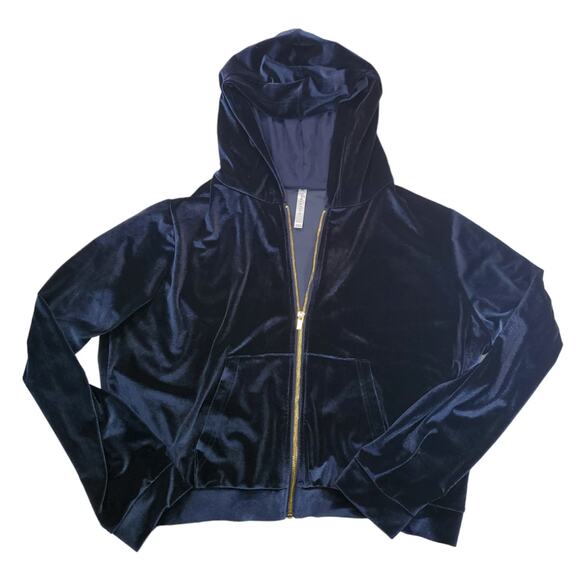 Fabletics Tops - Fabletics| Cropped, Midnight Blue, Track Jacket/Hoodie | Size XXL